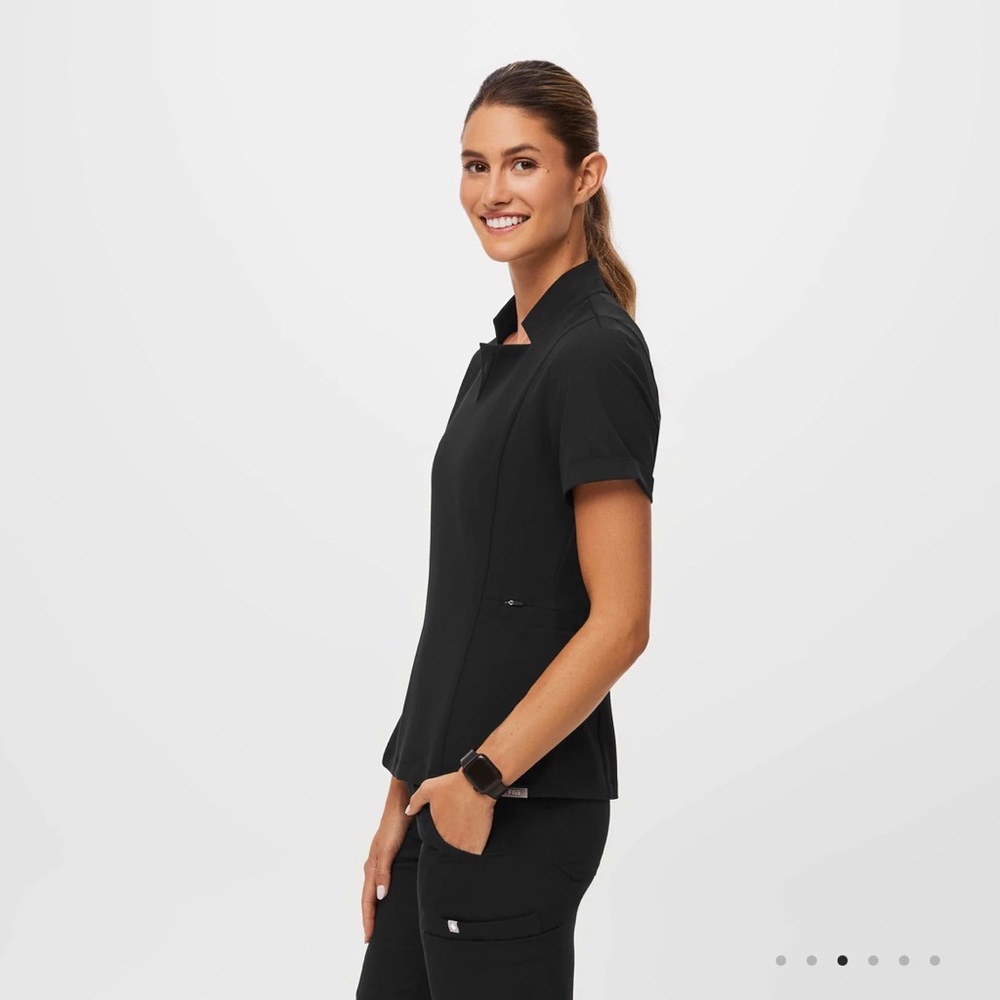 FIGS Inala Slim Scrub Top - Picture 2 of 5